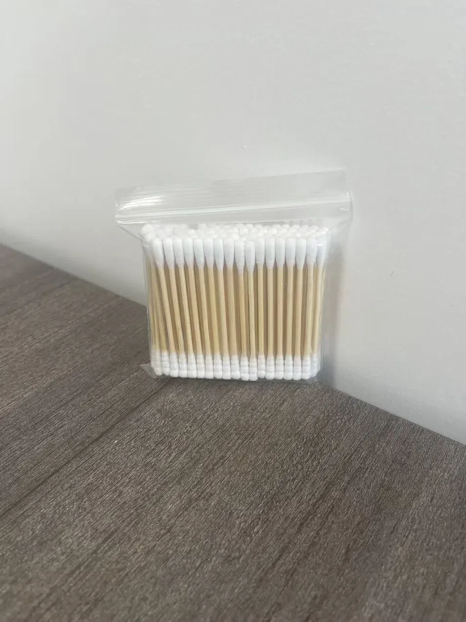 Bamboo Cotton Swab Display