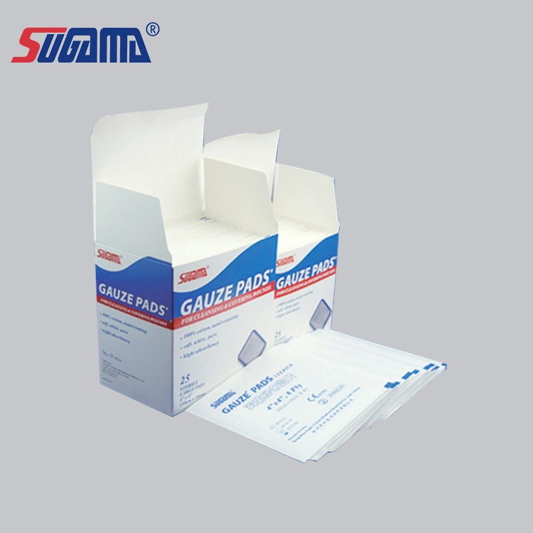 Disposable Cotton Surgical Absorbent Gauze Swab with X-ray Medical Supply