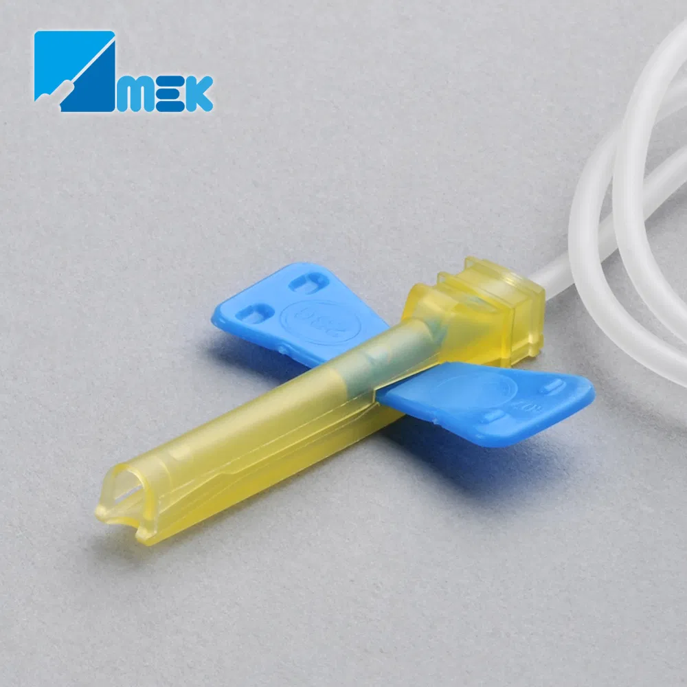Disposable Safety Butterfly Sampling Blood Collection Needle with 18-25g CE510kisomdsap