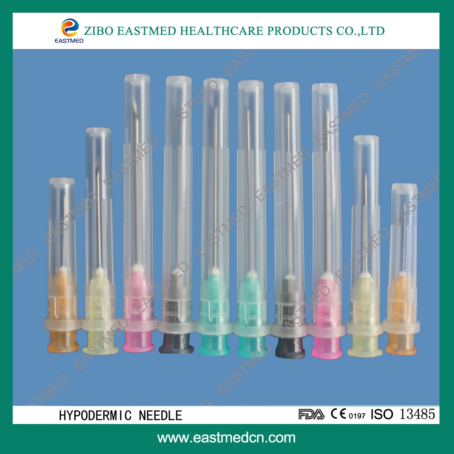 Disposable Sterile Hypodermic Needle 16g-31g CE ISO GMP China