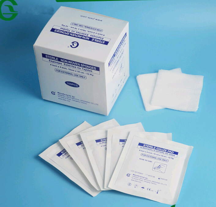 Sterile Medical Gauze Pad/Surgical Dressing/Medical Absorbent Pad