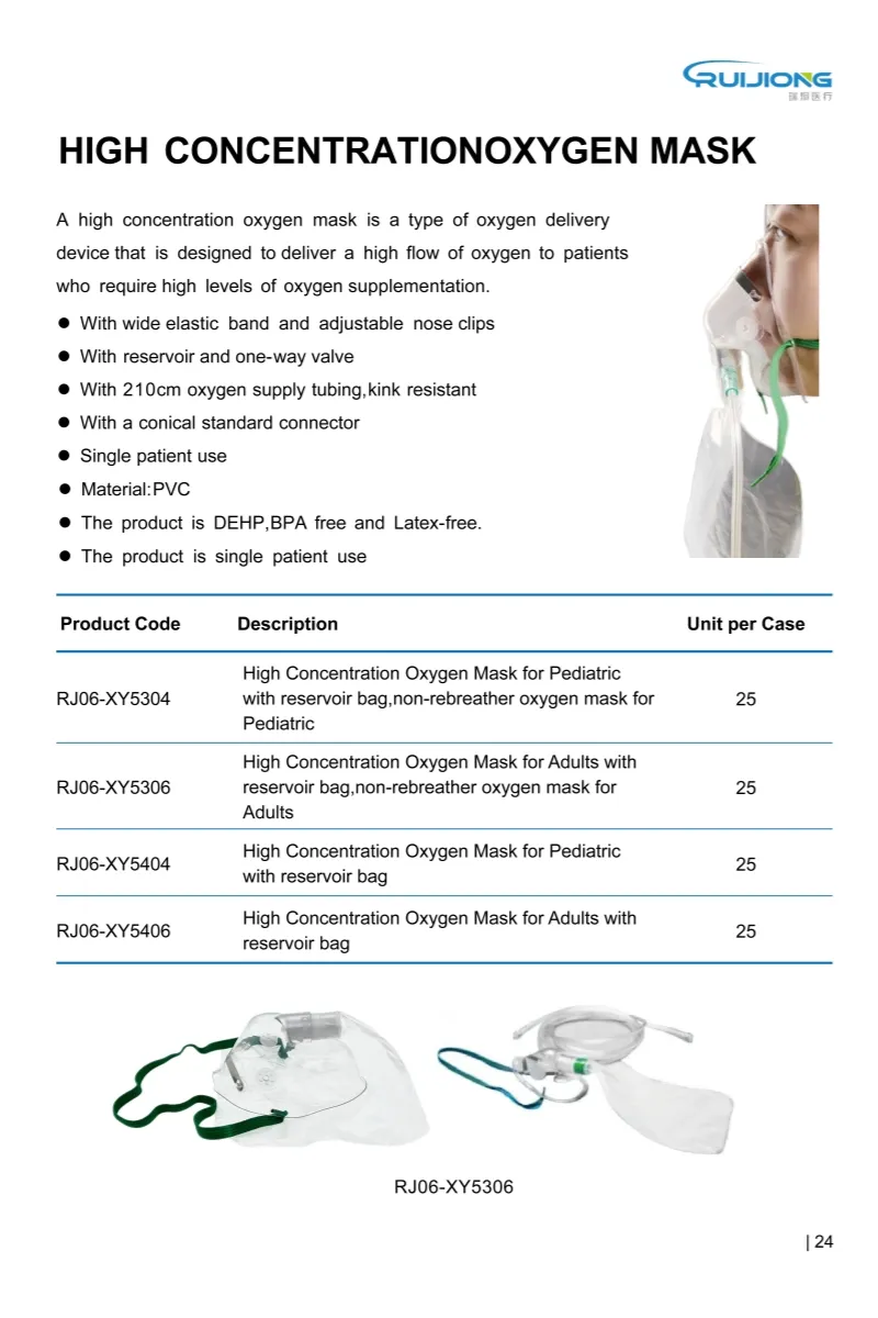 Oxygen Mask Component