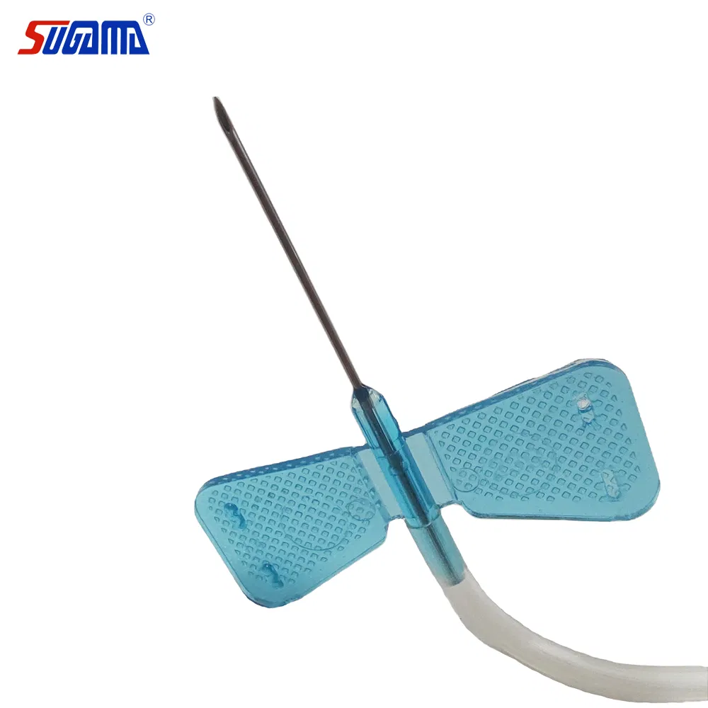 Hospital Clinical Use Medical Equipment Multi-Sample Disposable Safety Butterfly Venous Blood Collection Needle
