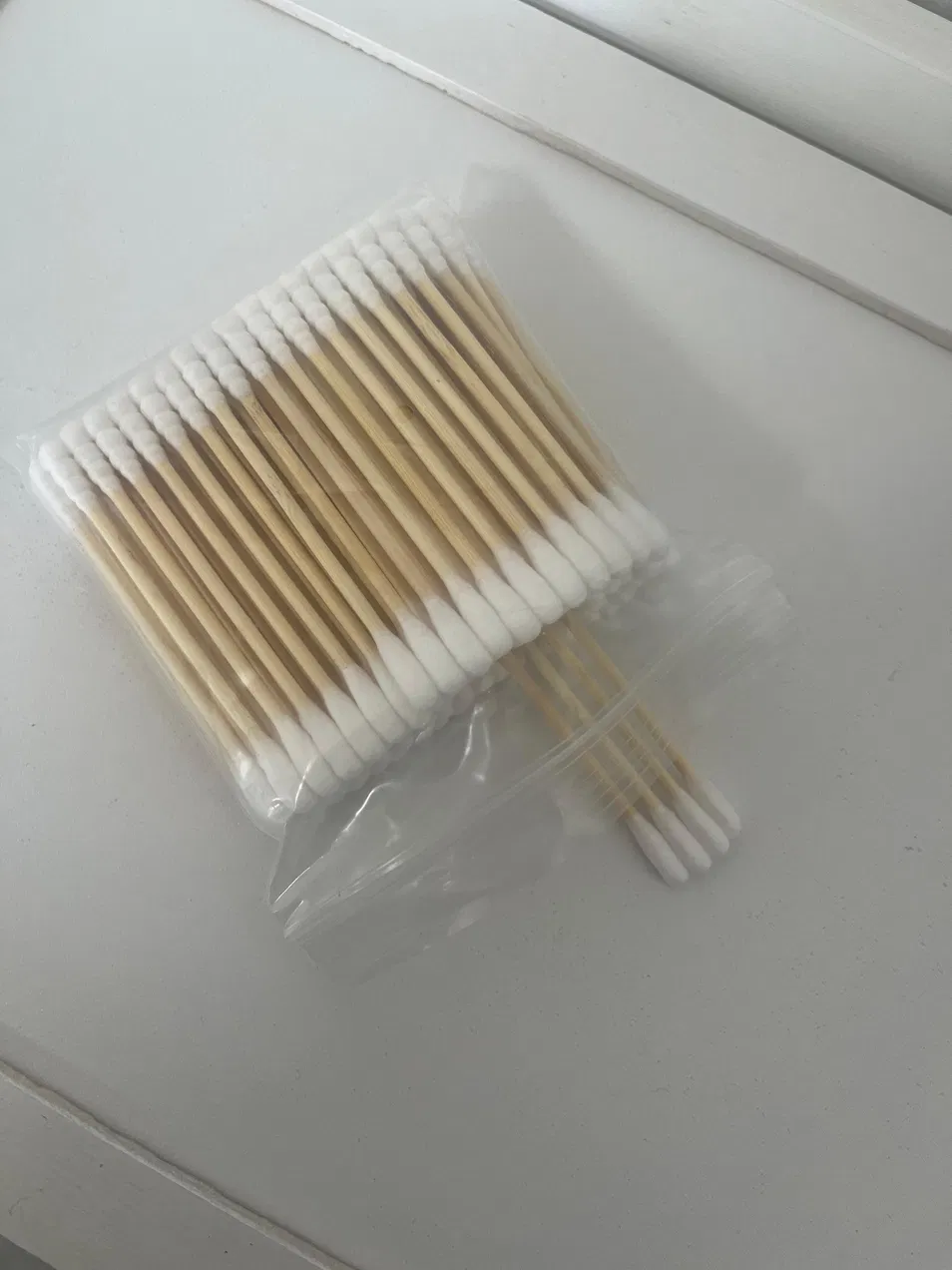 Bamboo Cotton Swab Detail