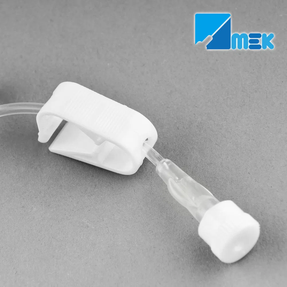 Safety Huber Needle with Y Port and Without Y Port CE FDA