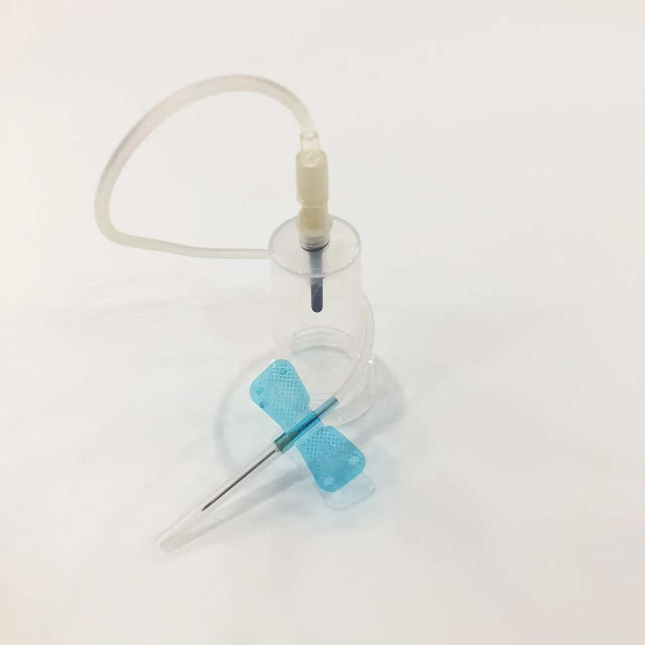 Medical Supplier Safety Butterfly Blood Collection Needle with Holder
