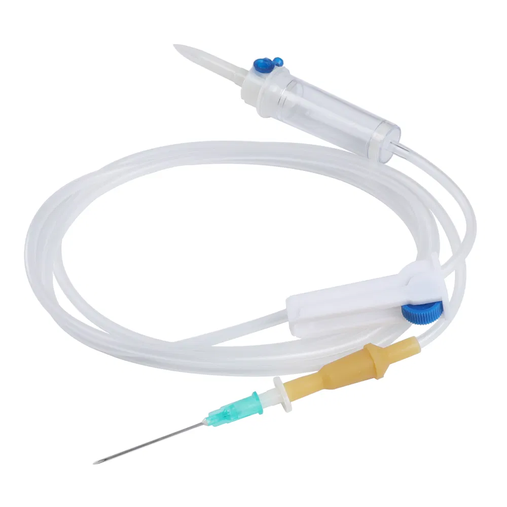 Sterile Disposable IV Infusion Set for Hospital and Clinic Use