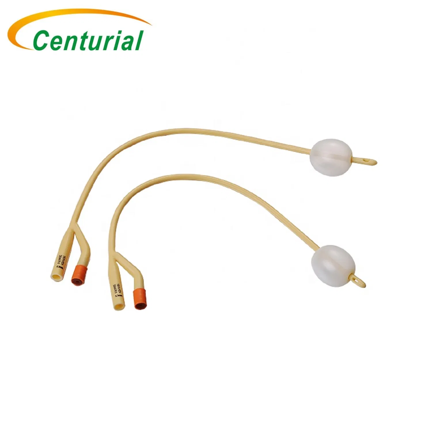 CE/ISO13485 Certified Nature Rubber Latex Urinary Foley Catheters with Balloon