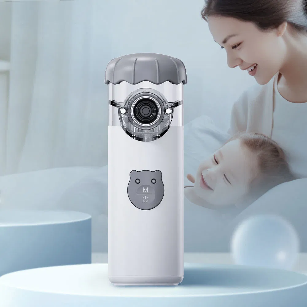 Contec Ne-M02 Hot Selling Handheld Inhaler for Breath Silent Mesh Nebulizer