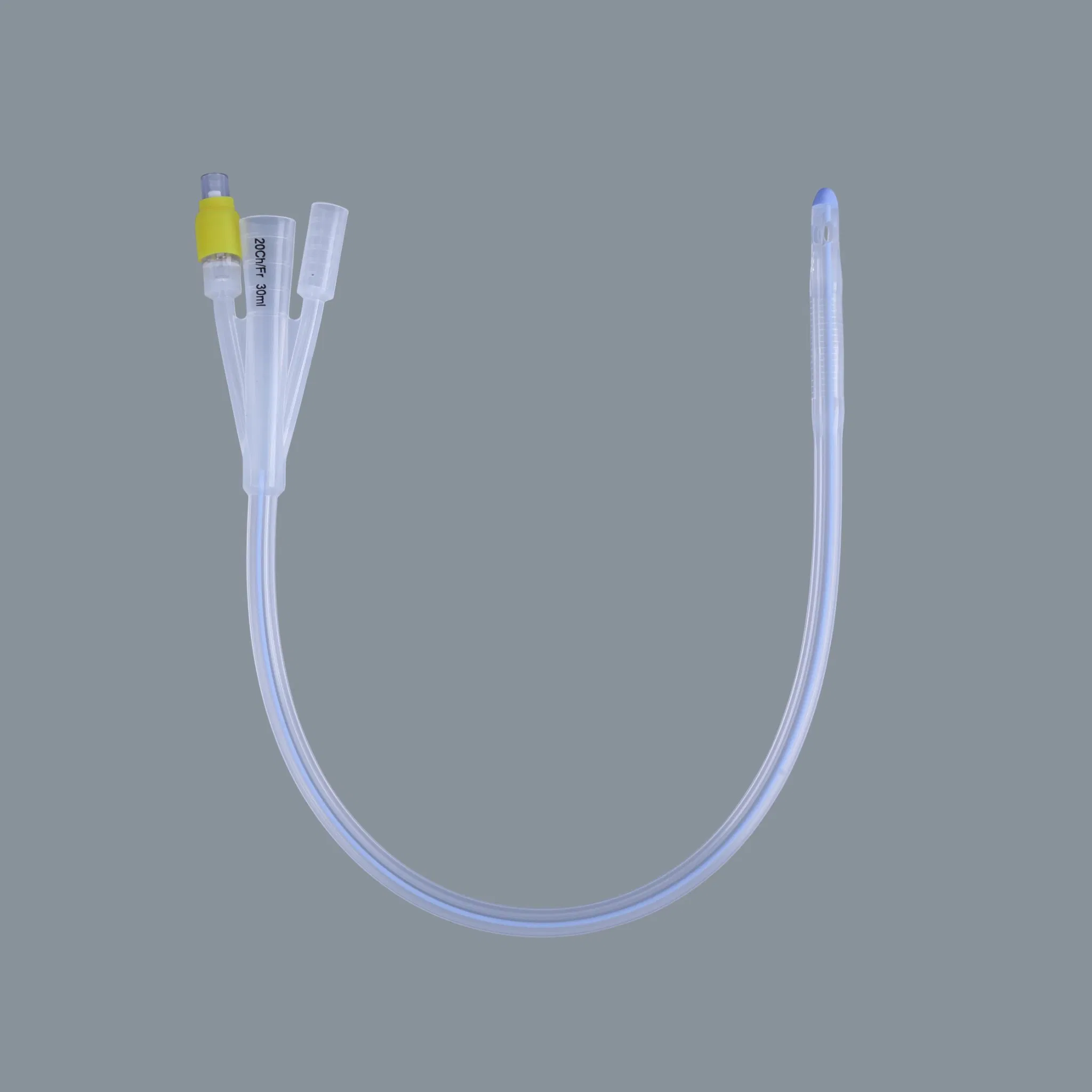 3 Way Balloon Urethral Foley Catheter for Urine Collection with CE ISO