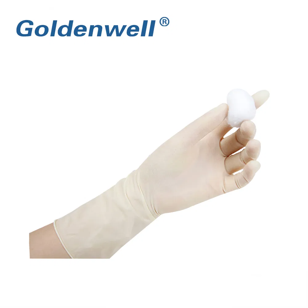 High Quality Disposable Medical Sterile Surgical Latex Gloves Manufacturers CE ISO