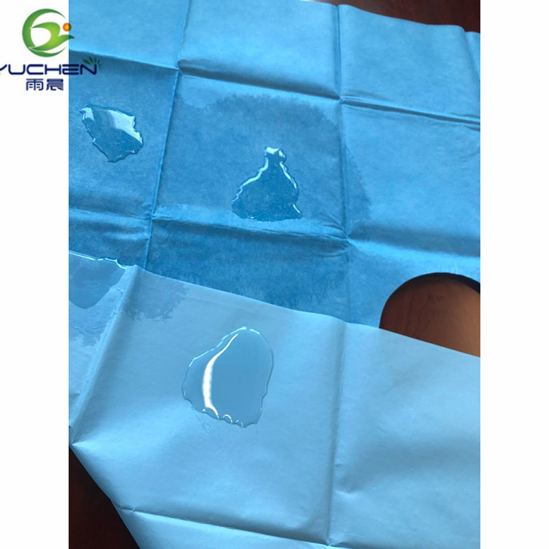 Sterile Disposable Surgical Pack Incise Drapes/Laparotomy Drape /Transverse Incision Plastic Pack for Medical Use