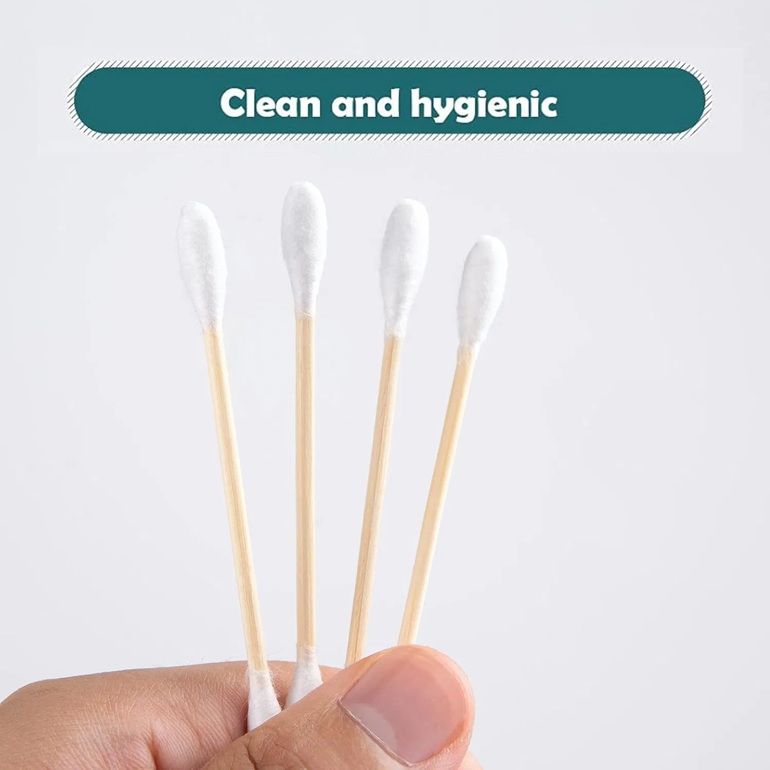 Premium Double Head Cotton Swabs for Versatile Cleaning and Beauty