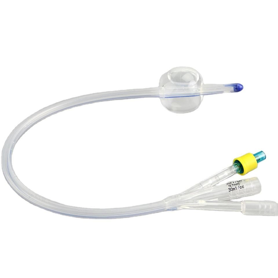 Premium Quality 100% Full Silicone 2-Way Foley Catheter