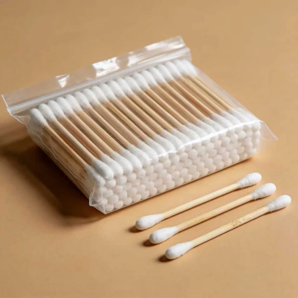 Eco Bamboo Cotton Swabs