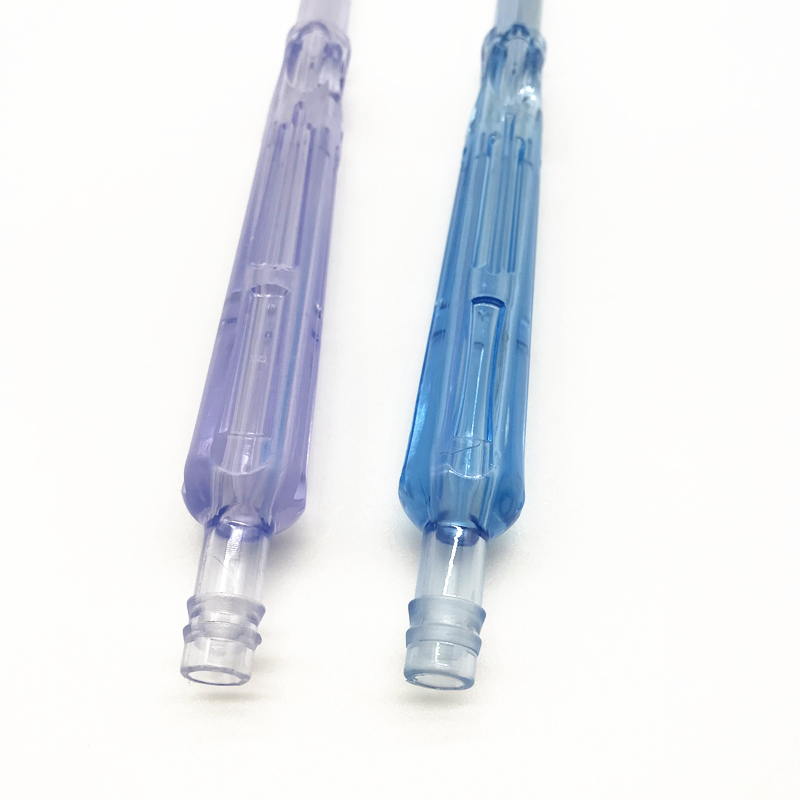 Manufacturer Factory Disposable CE ISO Surgical Medical Catheter Flat Tip Crown Tip Medical Tube Yankauer Connecting Suction Tube with Yankauer Handle