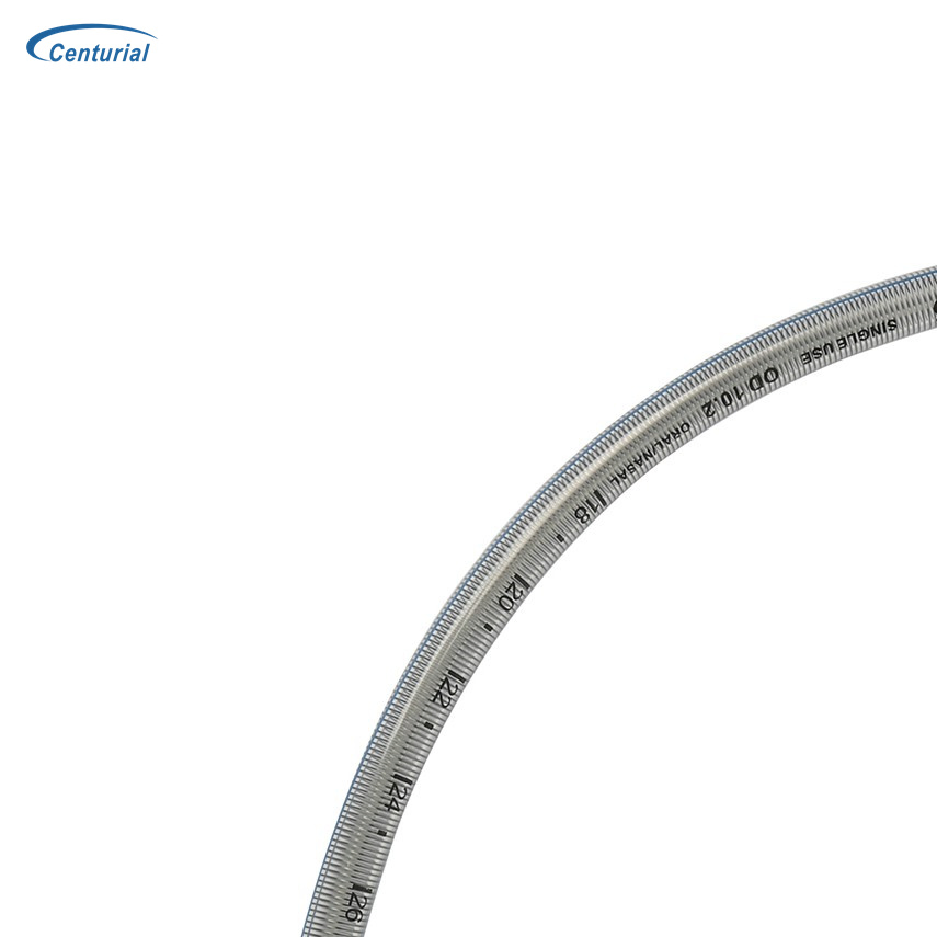 PVC Reinforced Endotracheal Tube Manufacturer for Single Use Size 2.5-10.00mm Optional