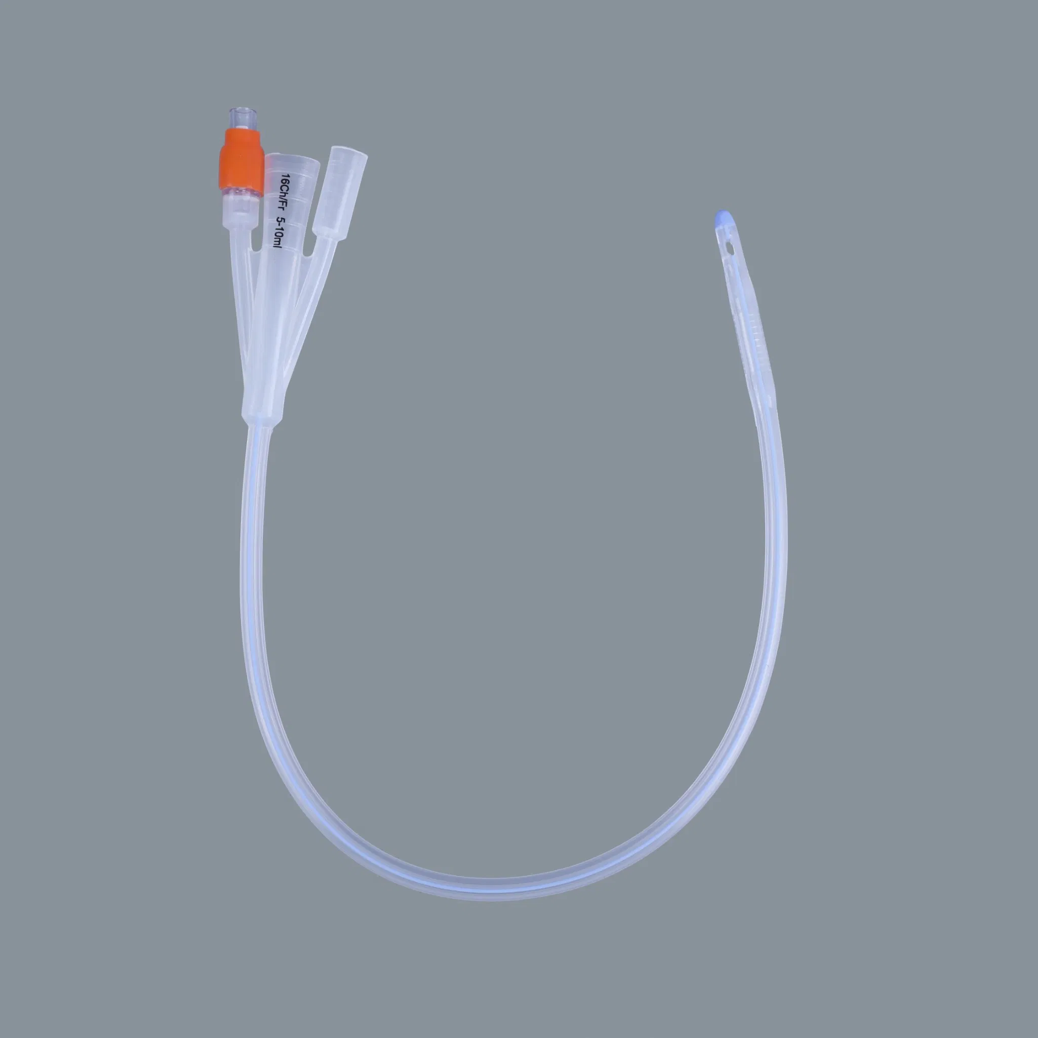 3 Way Balloon Urethral Foley Catheter for Urine Collection with CE ISO