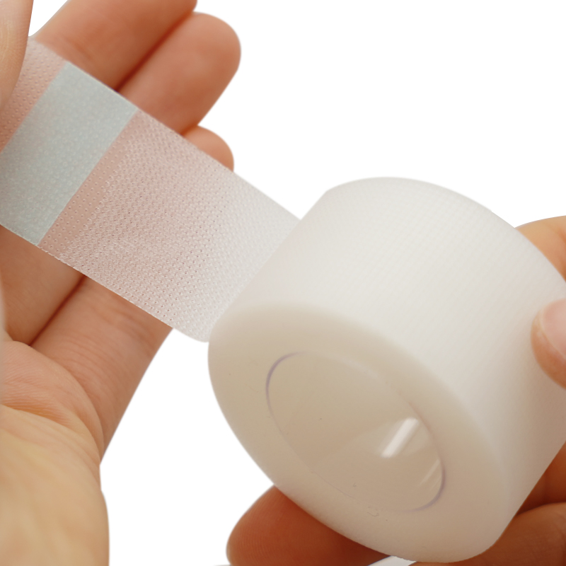 Manufacturer Factory Hypoallergenic Transparent Perforated CE ISO FDA Surgical Adhesive Medical Tape Bandage Nonwoven Paper Tape Silk Tape PE Tape