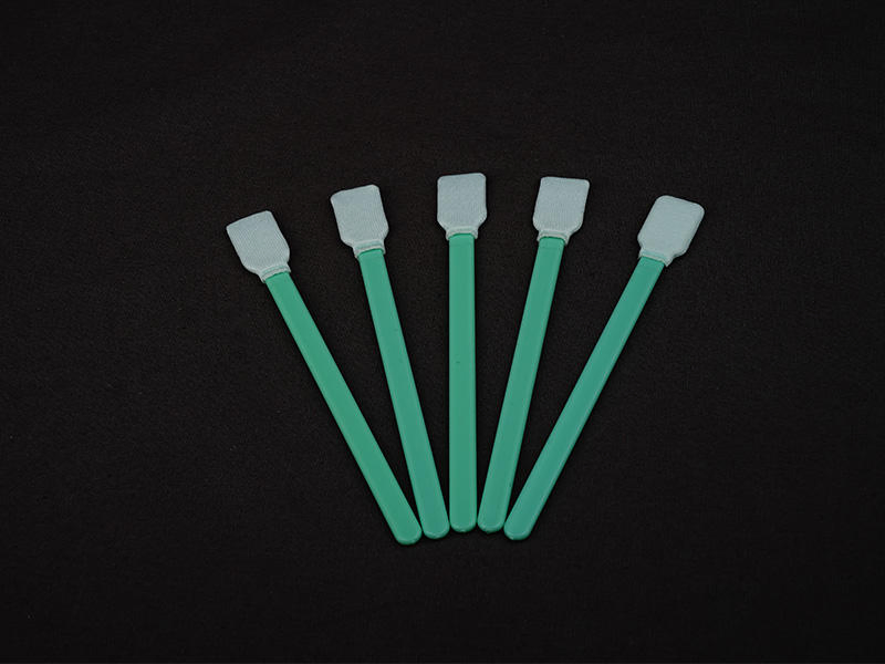 Customized Industrial Cloth Cotton Swabs High Quality Disposable Flocked Head Cleaning Swab
