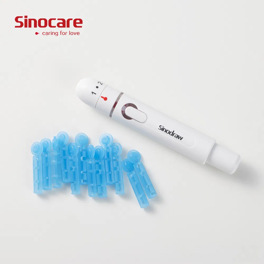 Sinocare Blood Lancets Disposable Twist-Top Safety Blood Lancet Medical Sterile 28g Twist Blood Lancet Needle