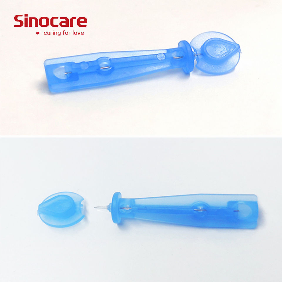 Sinocare Blood Lancets Disposable Twist-Top Safety Blood Lancet Medical Sterile 28g Twist Blood Lancet Needle