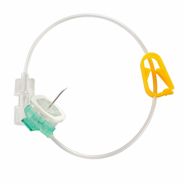 Medical Antibiotics Saline Fluid Blood Transfusion Non-Safety Injection Needles, Oncology Chemotherapy Port Safety Huber Needle