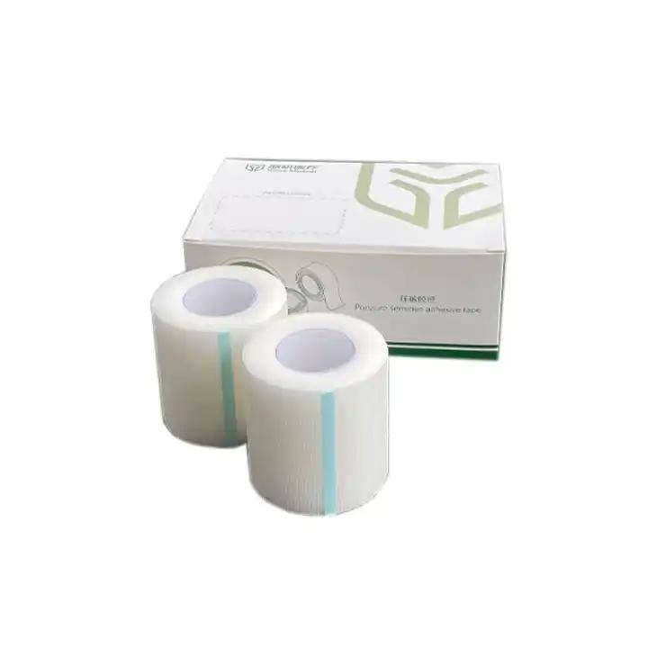 Surgical Tape Medical Materials Adhesive Use Surgical Dressing Tapes Transparent/Plastic/PE Tape