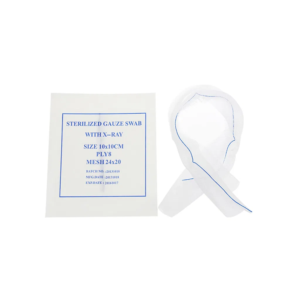 Medical Gauze Pad Cotton Absorbent Breathable Hot Selling