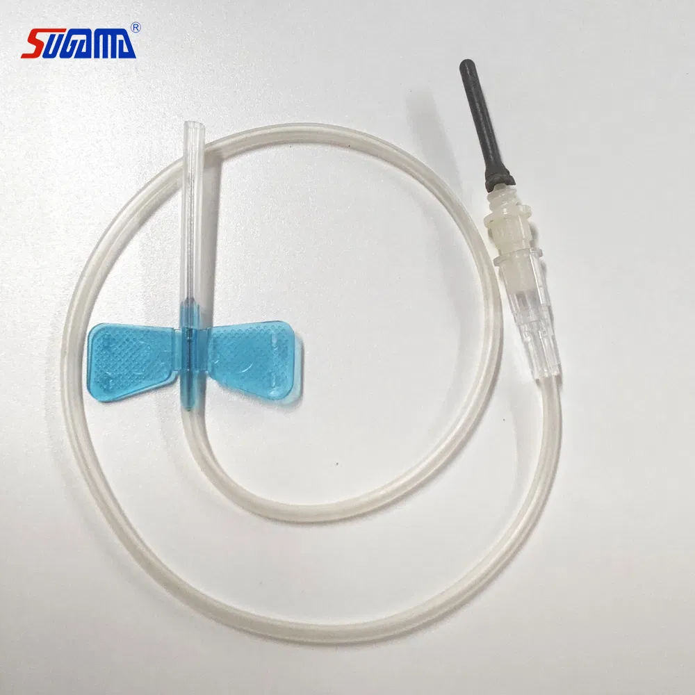 Hospital Clinical Use Medical Equipment Multi-Sample Disposable Safety Butterfly Venous Blood Collection Needle
