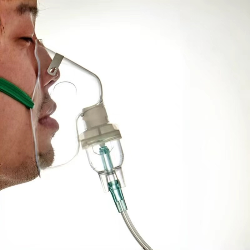 Hospital Supply Disposable Breathing Exerciser Mask Sets Nebulizer Mask for Single Use Adult Nebulizer Kit