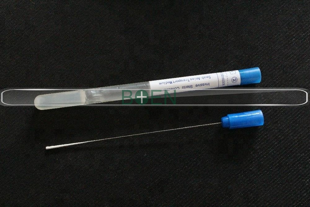 Medical Disposable Stainless Steel Swab Stick Aluminum Swab Stick Cotton Swab 150mm