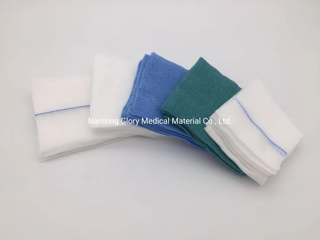 OEM Medical Consumables 100% Cotton Gauze Disposable Wound Pad