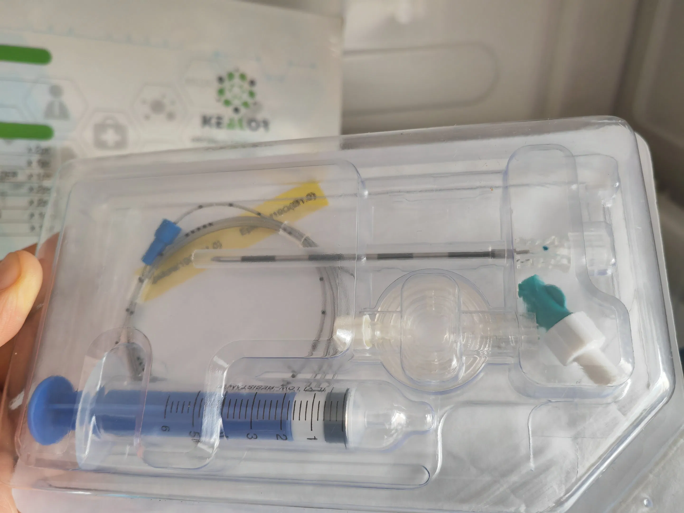 Manufacturer Disposable Medical Single Lumen Central Venous Catheter Kit CVC Set 3 Lumen CVC Kit