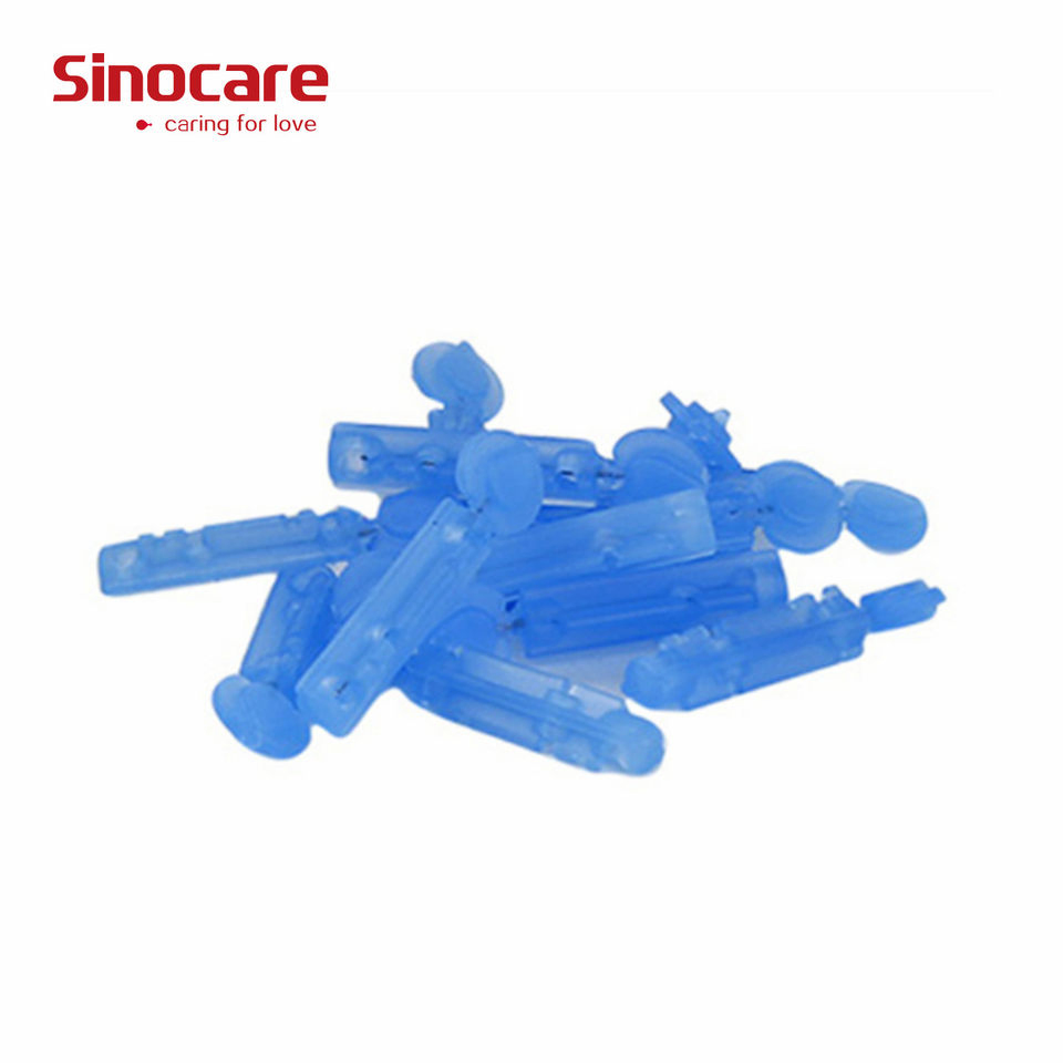 Sinocare Blood Lancets Disposable Twist-Top Safety Blood Lancet Medical Sterile 28g Twist Blood Lancet Needle