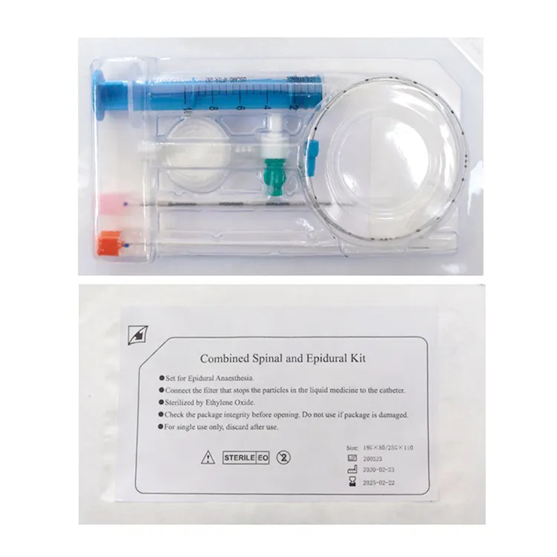 Medical Disposable Epidural and Spinal United Kit Combined Spinal Epidural Anesthesia Kit