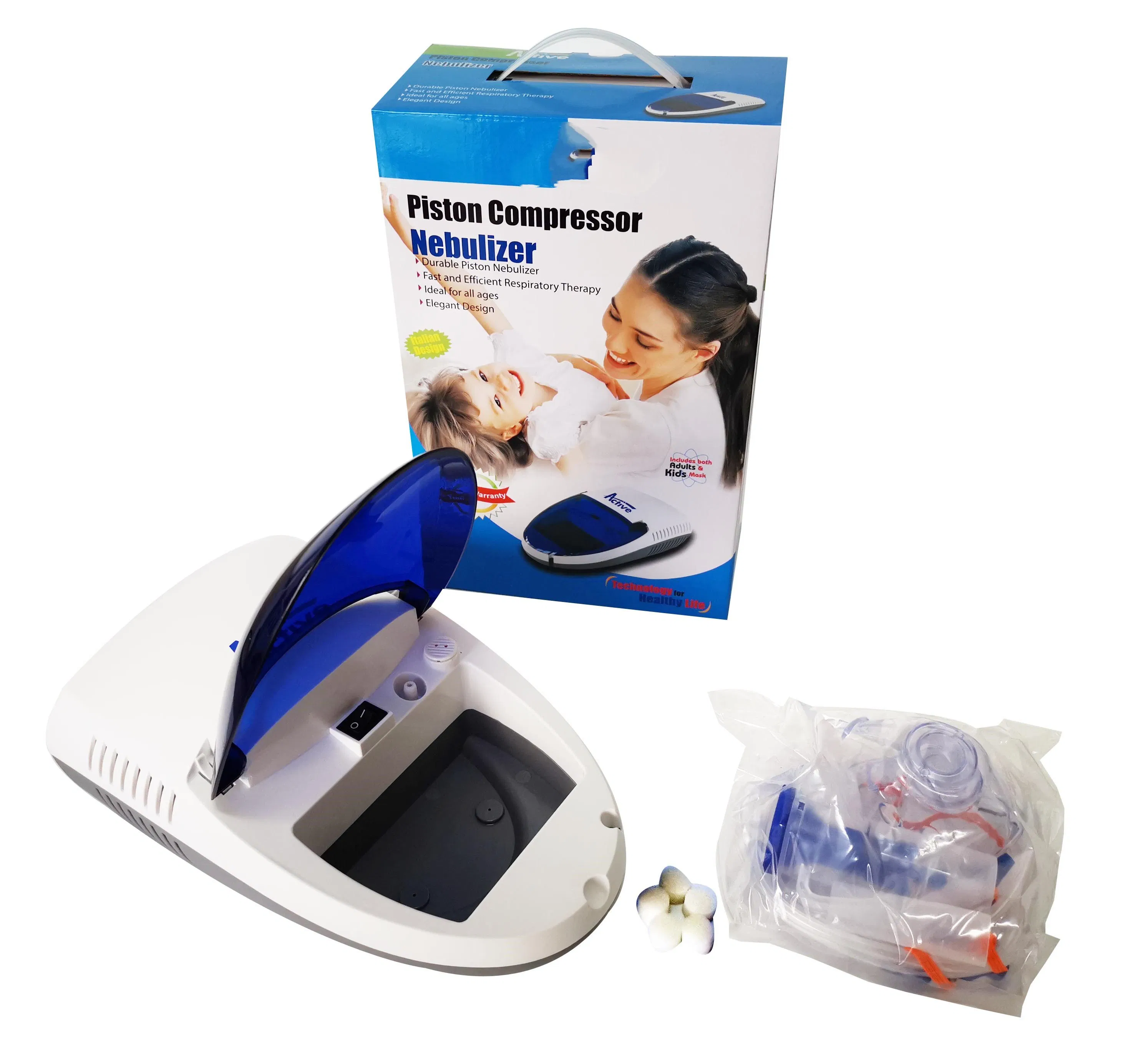 Bc68002 Electric Pocket Homemade Compressor Nebulizer