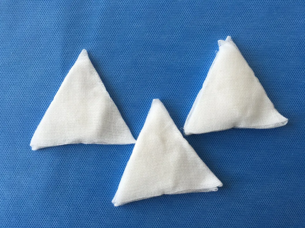 Cotton Gauze Swab Size Comparison