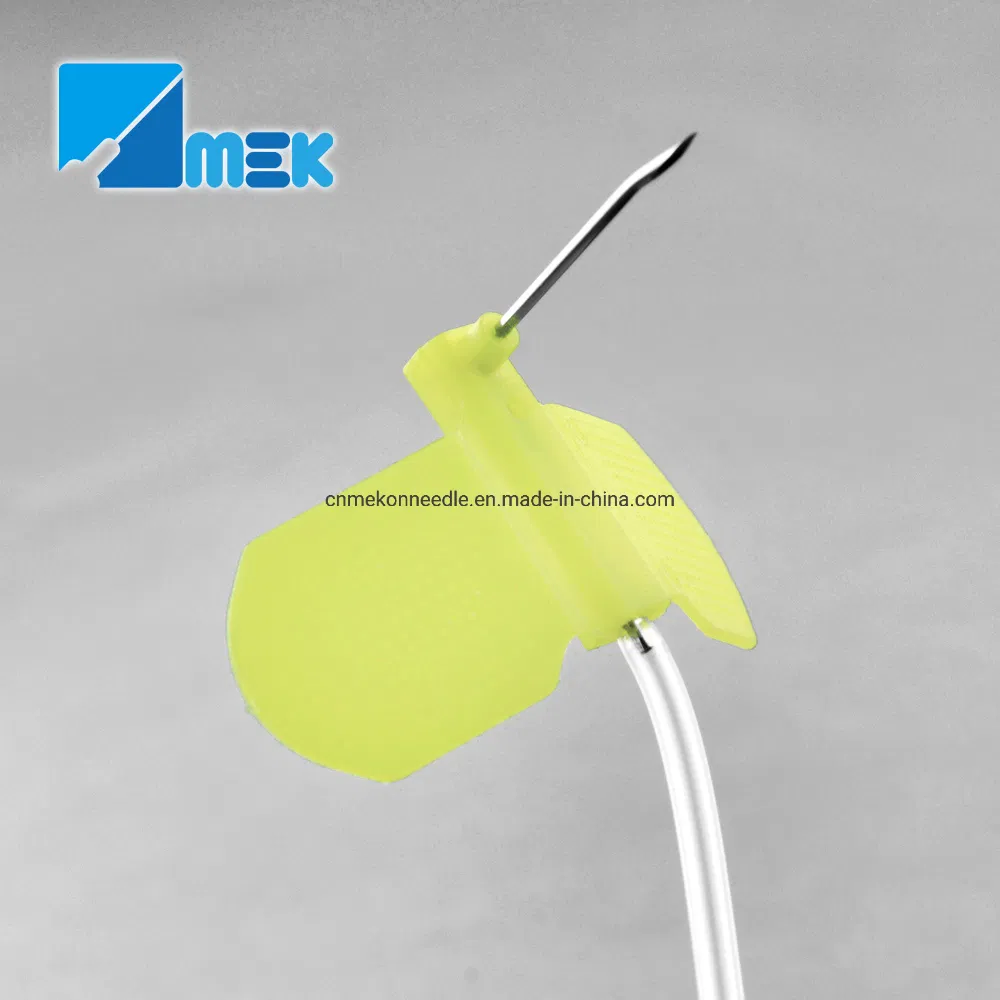 Safety Y Port Non-Coring Port Huber Needles for Winged Cefdaisoce510kmdsap