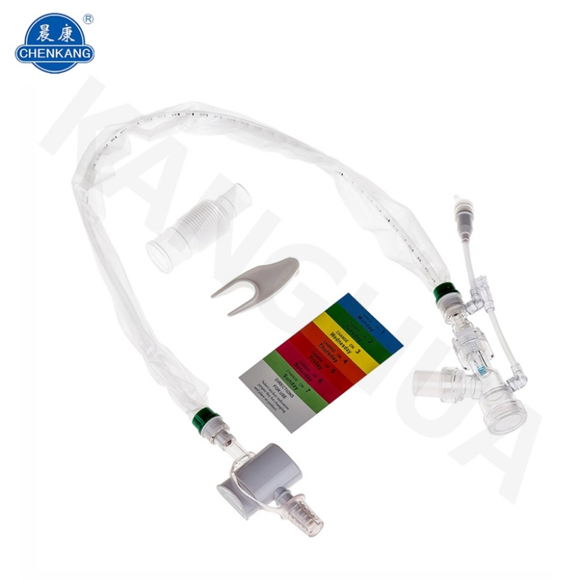 Closed Eo Gas Latex Free and for Single-Use Suction Catheter for Children