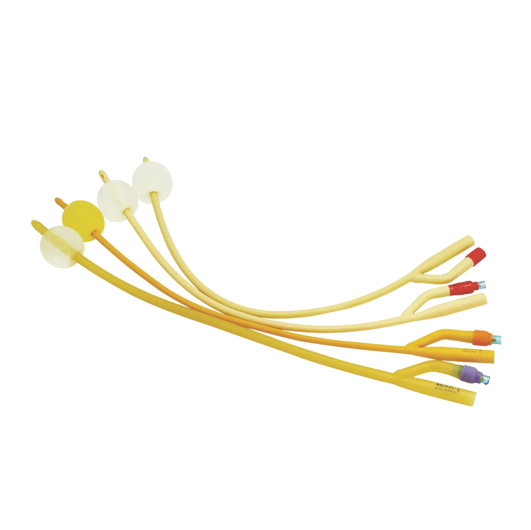 Disposable Medical Urianry Foley Catheter for Women Female Male Latex or Silicon