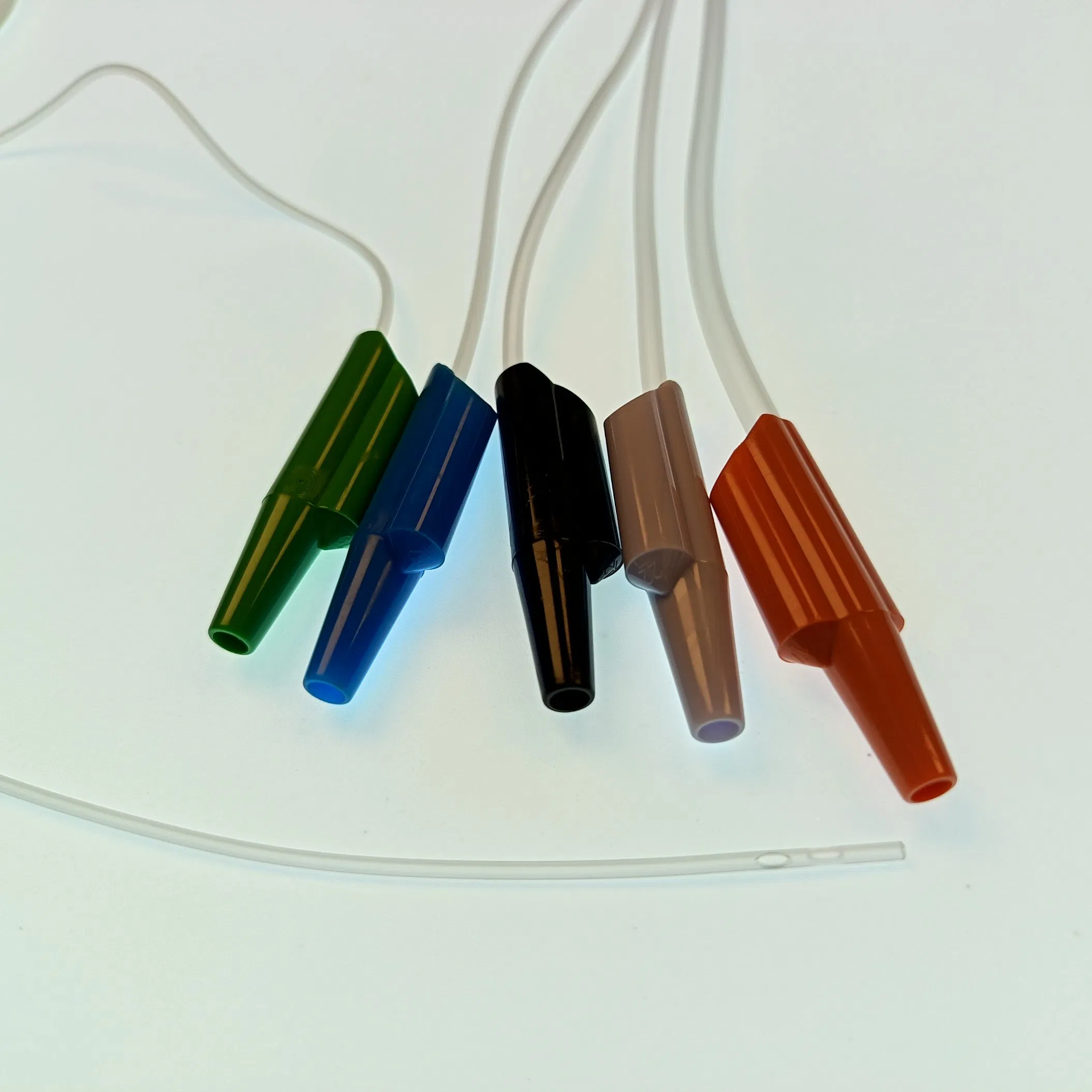 Y-Type Connectortransparent with Threads Color Coded Connector Suction Catheter