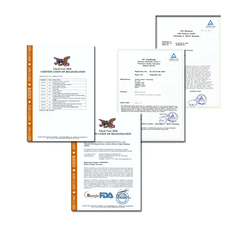 Medical Swab Certifications CE FDA ISO