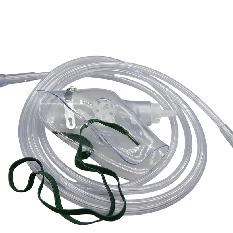 Nebulizer Aerosol Atomization Concentration Sterile Good Protection Effect Disposable Oxygen Mask