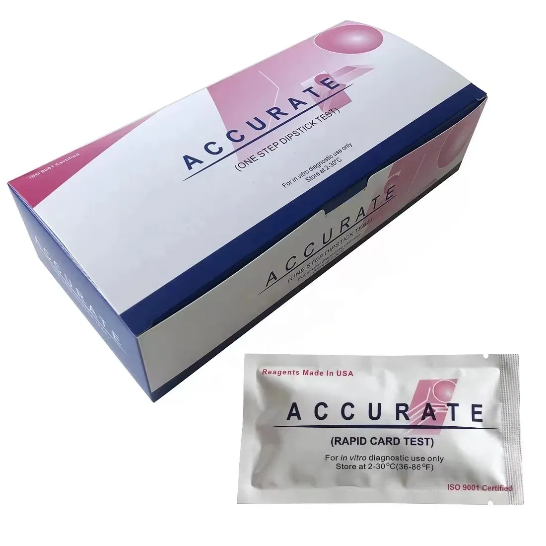 Vivatest One Step Medical Disposable Malaria Rapid Test Malaria Rapid Diagnostic Test Kit