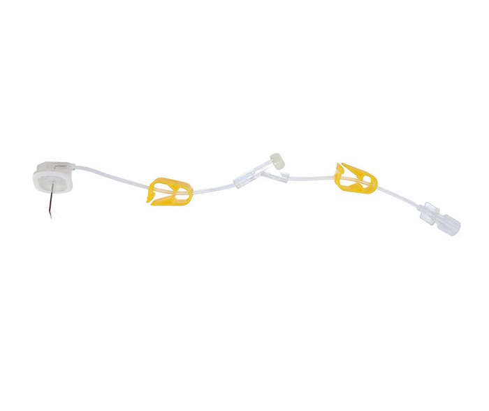 Medical Antibiotics Saline Fluid Blood Transfusion Non-Safety Injection Needles, Oncology Chemotherapy Port Safety Huber Needle