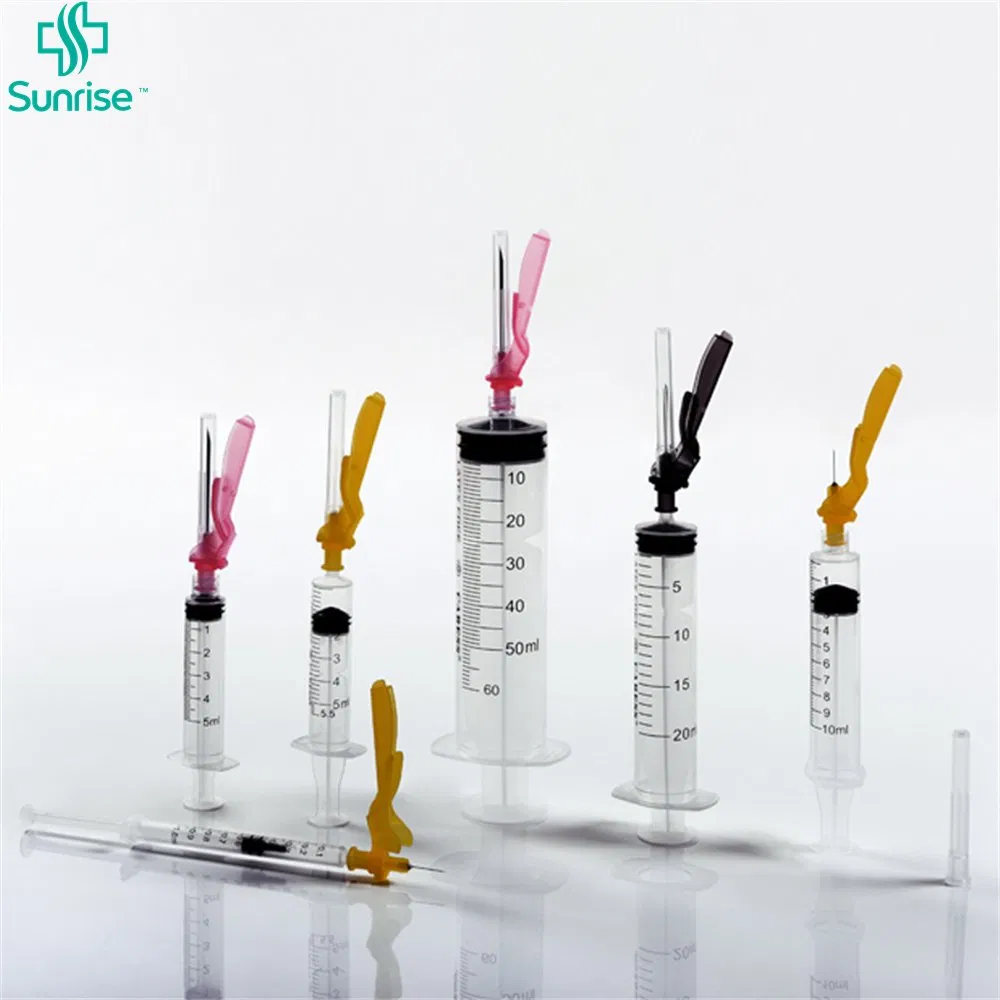 Sunrise Medical Disposable Sterile Safety Hypodermic Needle Sterile Safety Injection Needle