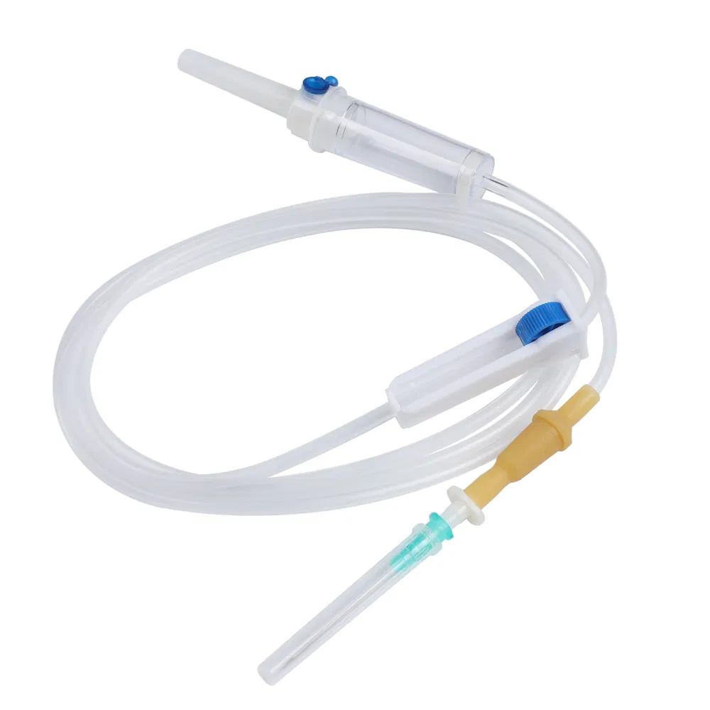 Sterile Disposable IV Infusion Set for Hospital and Clinic Use