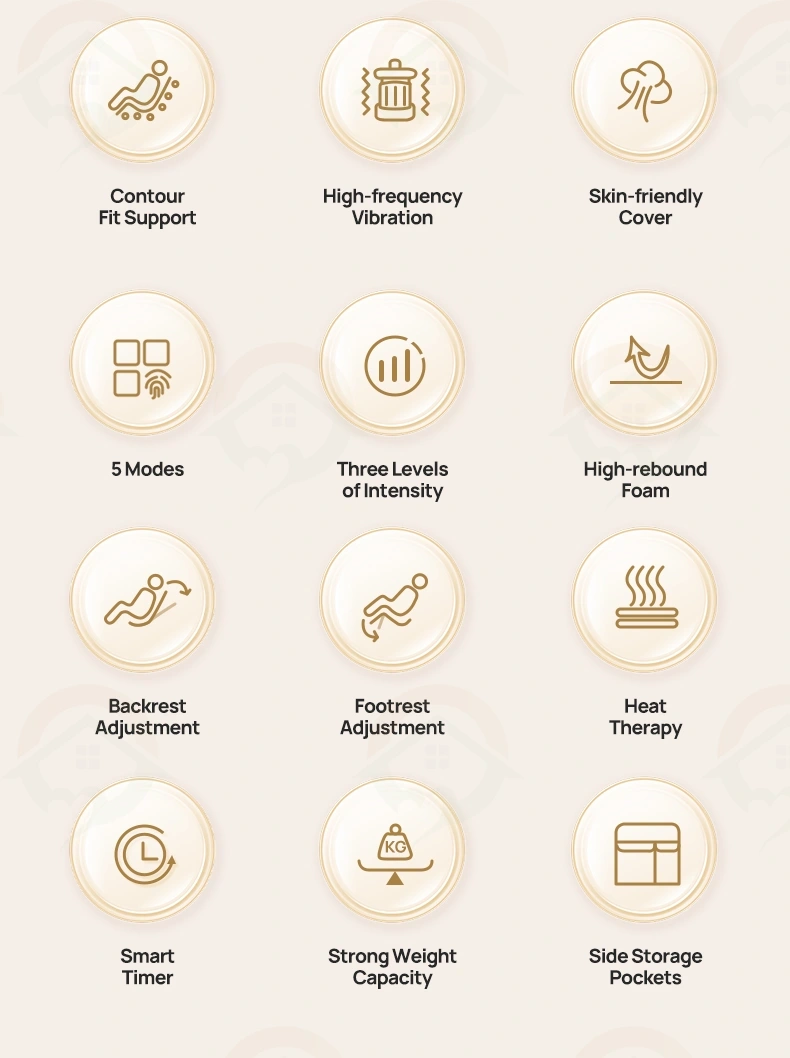 Main features of wholesale rocking massage chair