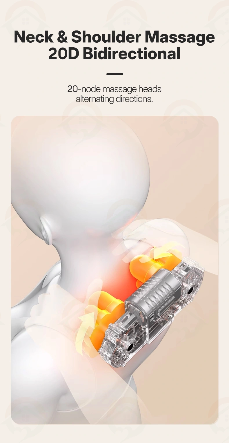 Neck shoulder roller massage
